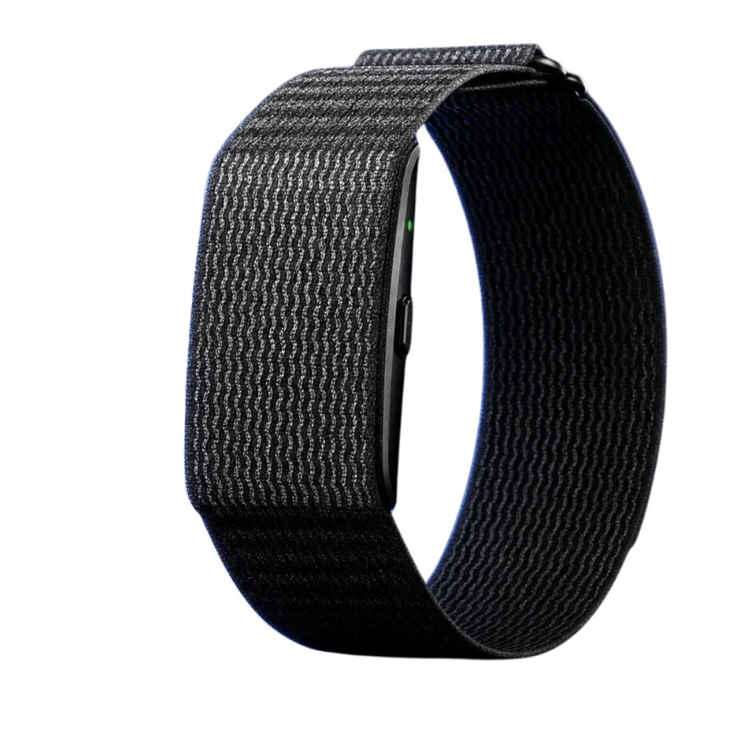 NEXO Performance Band in Schwarz mit Nylon-Armband, Produktansicht